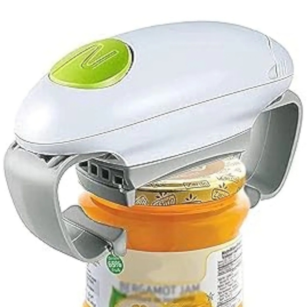 Hands Free Electric Jar Opener - Seniors Arthritic Hands - New, Open Box